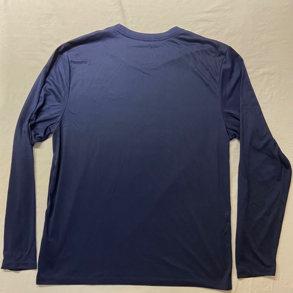 Nike Dallas Mavericks Dri-Fit Long Sleeve Shirt Men’s XL Navy NBA Basketball Top - Picture 2 of 10